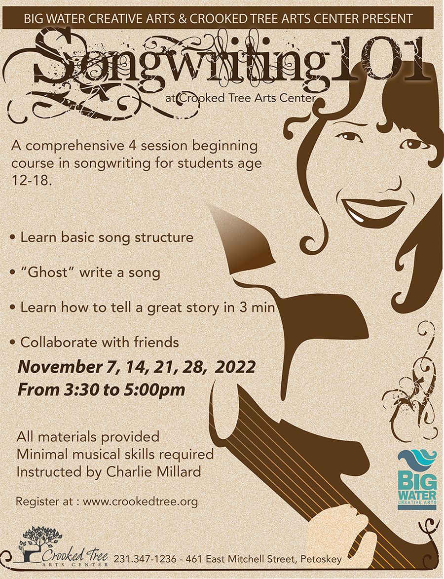 Songwriting 101 starts November 7th